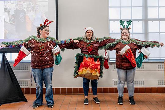 Third Place 2024 Ugly Sweater Contest